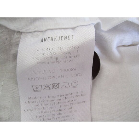 Men's Anerkjendt Organic Noos Caviar Pants Sz L (MP186) - Picture 6 of 10